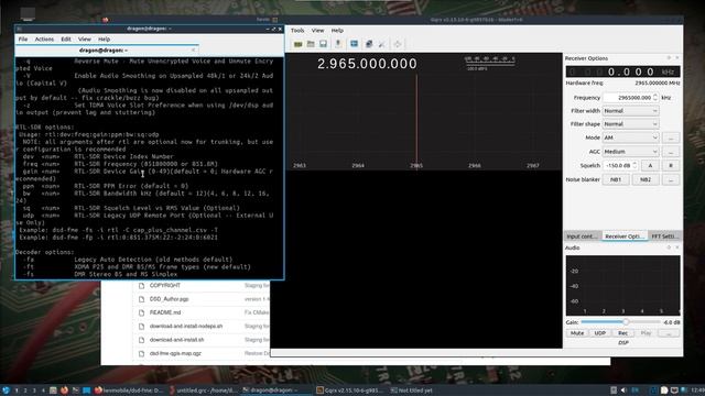DragonOS FocalX DSD FME + GQRX and Ice9 Bluetooth Sniffer Wideband Updates/Usage (hackRF, bladeRF) смотреть онлайн