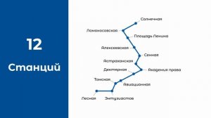 Саратовский метрополитен | Синяя ветка | Метро Саратова