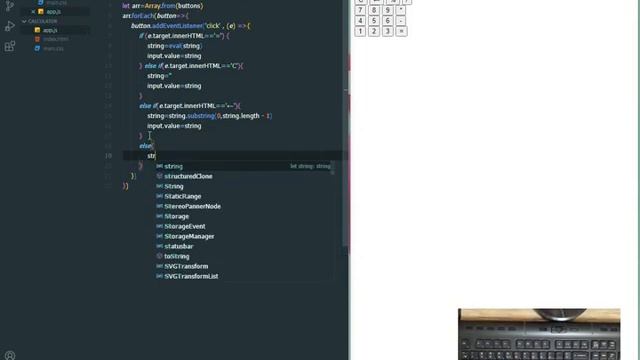 ASMR Programming - Calculator App Coding html css javascript - No Talking смотреть онлайн