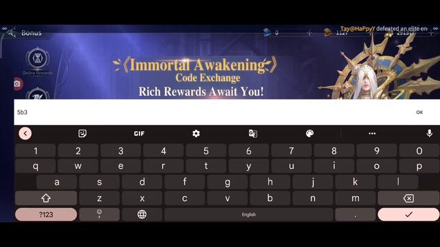 Immortal Awakening Gift Code January 2023