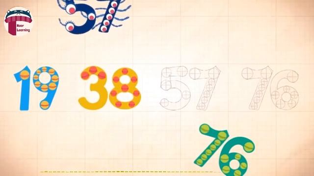 Endless Numbers | Learn to Count from 50 to 100 | Counting & Simple addition for Kids смотреть онлайн