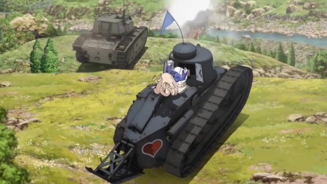 Girls und Panzer but only with Marie смотреть онлайн