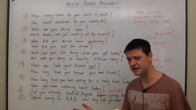 Revise All Tenses - A Quick English Lesson смотреть онлайн