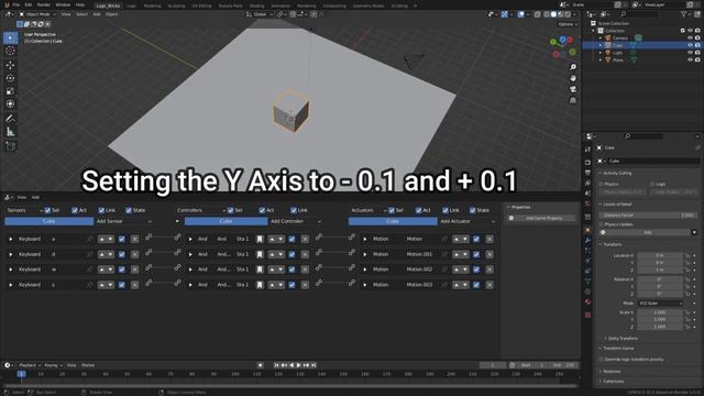 How to Make A Game in Blender Player Movement | UPBGE #1 смотреть онлайн