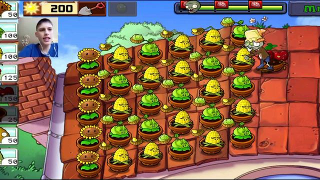 Plants vs Zombies (разблокировал лейку, и посадил какие-то ромашки?!) #18 смотреть онлайн