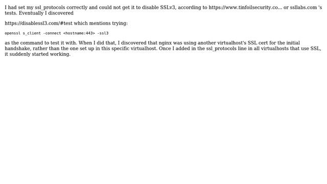 DevOps & SysAdmins: Nginx sslv3 poodle disable (3 Solutions!!) смотреть онлайн