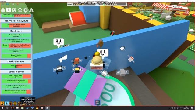 Bee Swarm Simulator как выйти за карту смотреть онлайн
