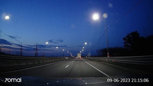 70mai Midrive D06 пример ночной съёмки смотреть онлайн