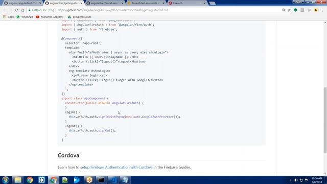 Angular Firebase authentication-call +917386777822 for training callroom/online смотреть онлайн