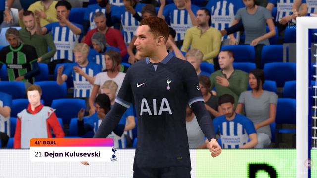 EA FC 24 - EPL - Brighton VS Tottenham Hotspur Gameplay On Nintendo Switch