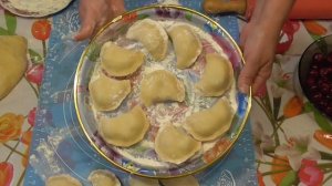 Вареники с вишней на пару / Вареники з вишнями / Вареники  на пару / Как сделать вареники?