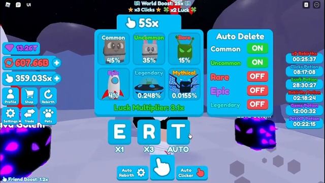 *NO ROBUX* NOOB TO PRO in Rebirth Champions X | ROBLOX смотреть онлайн