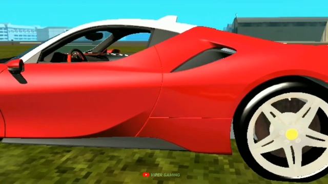 Gta San Andreas Ferrari SF90 Mod For Android | Dff Only | Super Car Mod | Gta Sa Dff Only Android