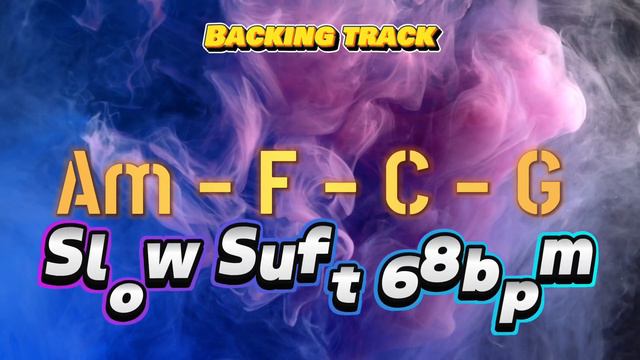 Backing track - Slow Suft loop no Guitar | 68bpm | Am F C G | PitoPham смотреть онлайн