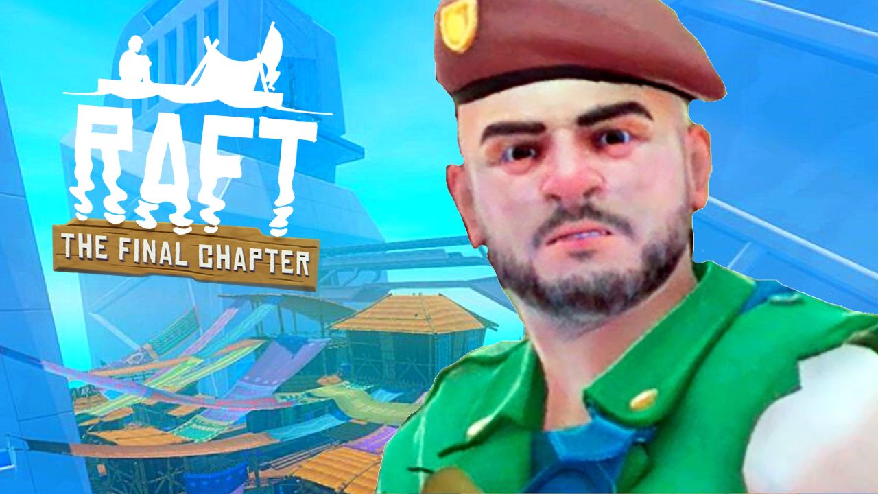 RAFT / ВСТРЕТИЛ ПЕРВОГО ЖИВОГО ЧЕЛОВЕКА В ИГРЕ смотреть онлайн