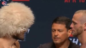 Все битвы взглядов Хабиба Нурмагомедова в UFC!!