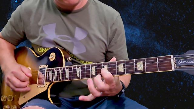 Les Paul shred solo with Bareknuckle Pickups Rebel Yell and Mule combo смотреть онлайн