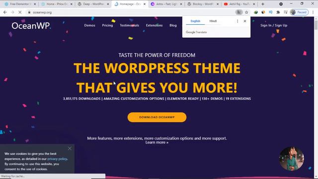 Top 5 FREE & Best WordPress Themes | 2021 Review |Akhil Raj| смотреть онлайн