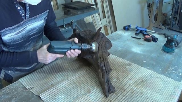 Светильник из дубового корня смотреть онлайн