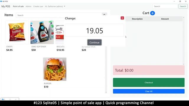 #123 Sqlite05 | Simple point of sale app in php & javascript | Quick programming tutorial смотреть онлайн