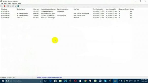 Wireless Network Watcher