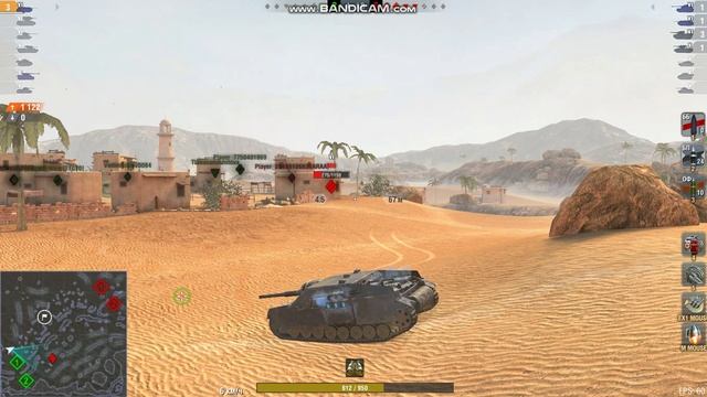 Wotblitz Круос. Пески