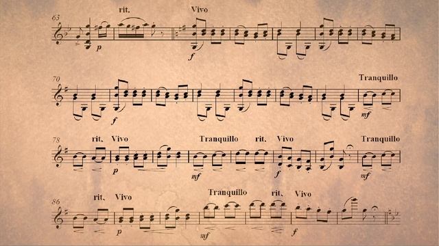 Hungarian Dance No 5, Brahms, Piano Accompaniment (Advanced) смотреть онлайн
