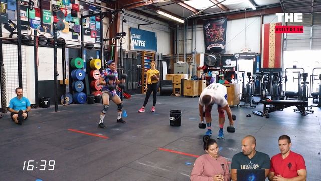Dumbell Lunges, Cleans, Burpees | tttTD116: TTT THROWDOWN смотреть онлайн