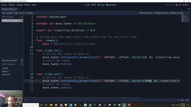 Making a Simple Menu System in Godot смотреть онлайн