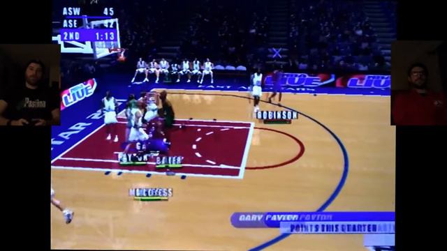All Star Game 9 - NBA Live 2001 смотреть онлайн