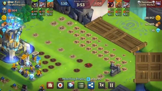 Guardian Kingdoms Awesome Replay Against #1 Alliance смотреть онлайн