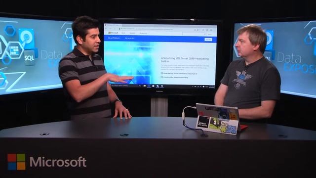 SQL Server 2016 General Availability Announcement with Rohan Kumar смотреть онлайн