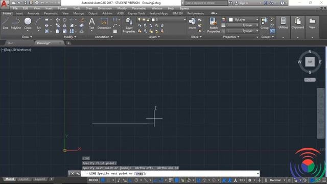 Autodesk AutoCAD: How to use Line Command in Autodesk AutoCAD смотреть онлайн