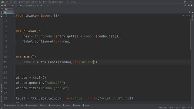 451 - Implementando Checkbutton no tkinter Python смотреть онлайн