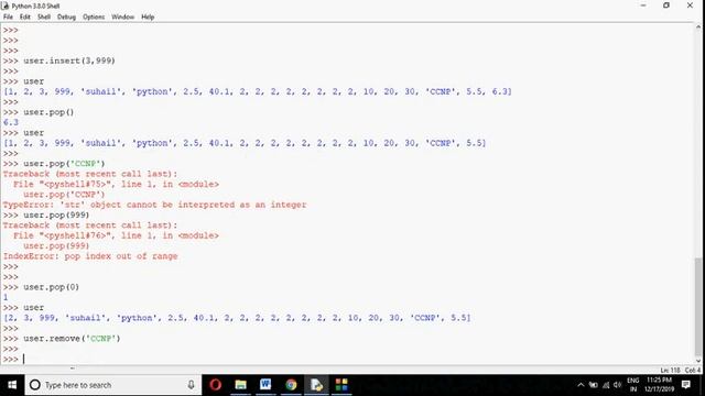 Python In HINDI For Beginners Lecture - 8 "More In List Method" CALL +91 9773038607 For Online Clas смотреть онлайн