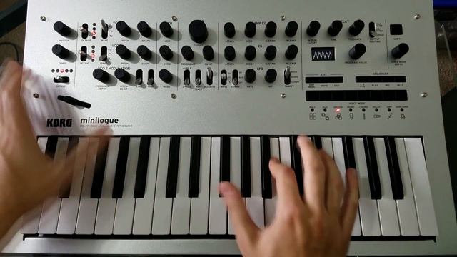 Synth solo from No Problem by deadmau5, on a Korg Minilogue смотреть онлайн