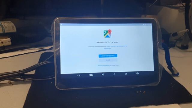 Monitor poggiatesta Android 10 pollici removibile смотреть онлайн