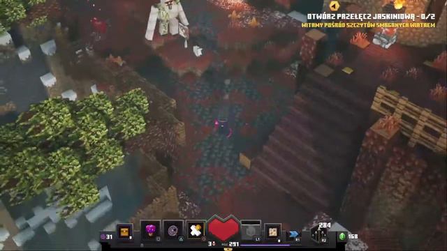Minecraft dungeons Howling Peaks смотреть онлайн