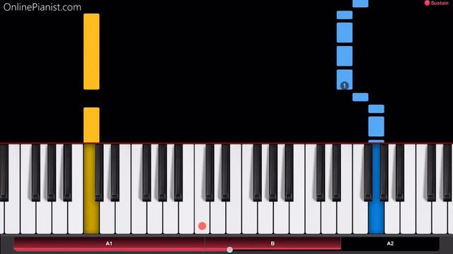 Antonio Vivaldi - Spring (The Four Seasons) - Piano Tutorial - Easy Version смотреть онлайн