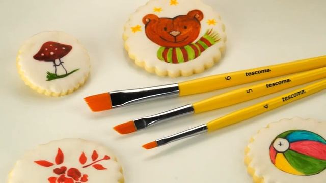 Кисточки кондитерские круглые DELICIA, 3шт смотреть онлайн