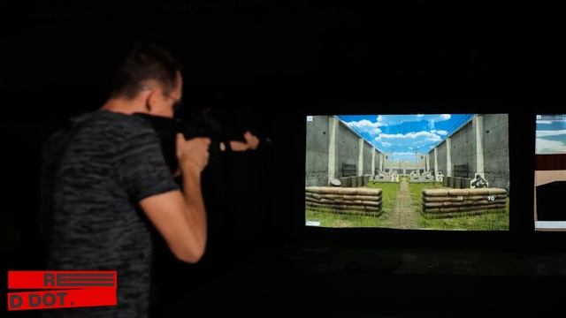 Интерактивный тир в стрелковом клубе Red Dot смотреть онлайн