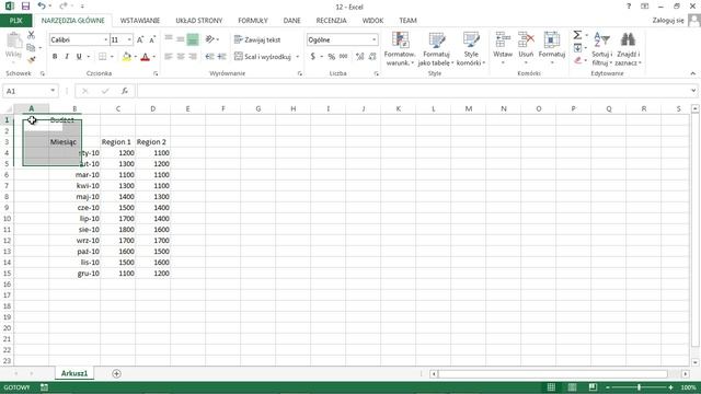 Excel Kurs Podstawowy #11 Zaznaczanie komórek смотреть онлайн