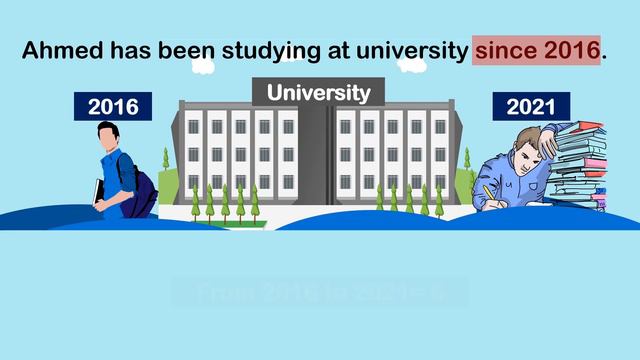 Present Perfect Simple VS Continuous - SINCE & FOR - NEW - 2021 смотреть онлайн