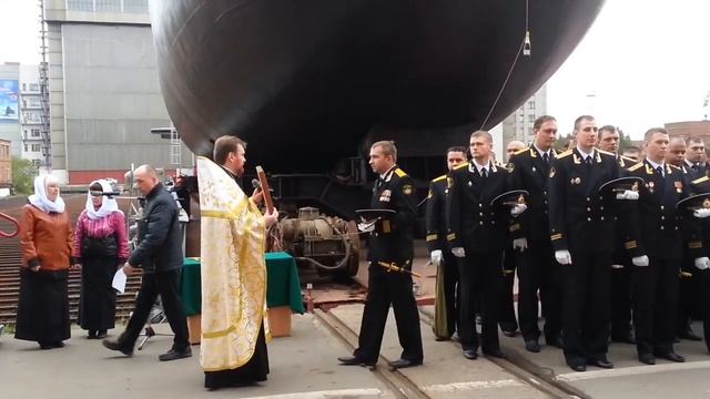 Вывод из эллинга ДЭПЛ «Владикавказ». Северодвинск смотреть онлайн