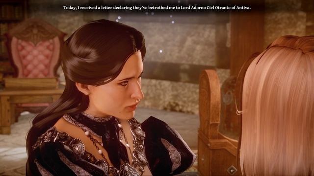 Dragon Age Inquisition - Complete Human Female Warrior X Josephine Montilyet Romance