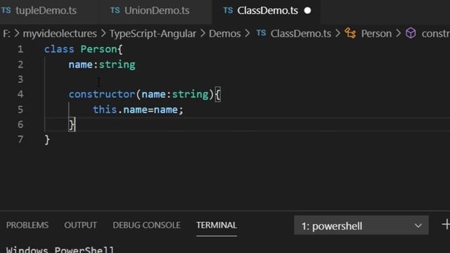 What is Class / What is Object / Inheritance in TypeScript with Example смотреть онлайн