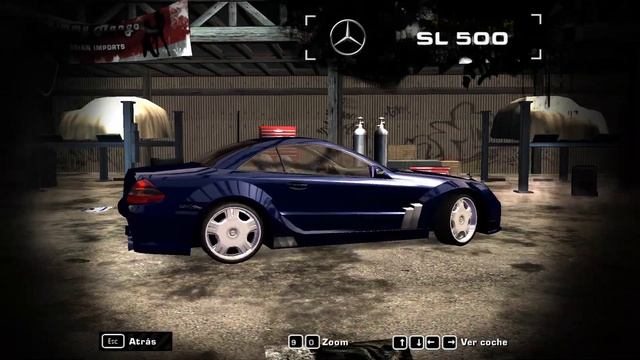 Need For Speed Most Wanted / Mercedes Benz SL 500 JUNKMAN TUNING / 1080p 60fps