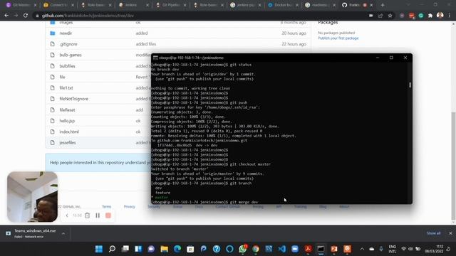 git merging & branching 720p смотреть онлайн