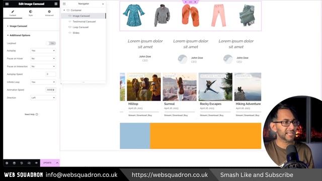 Autoscroll Carousel Marquees Elementor Pro CSS - Elementor Wordpress Tutorial смотреть онлайн