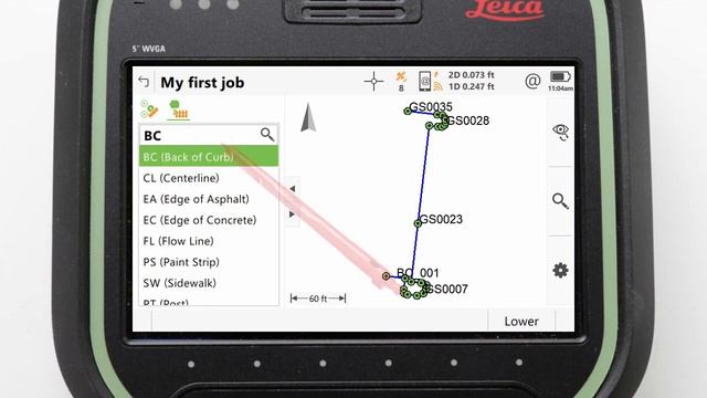 Leica CS20 - Introducing data collection смотреть онлайн
